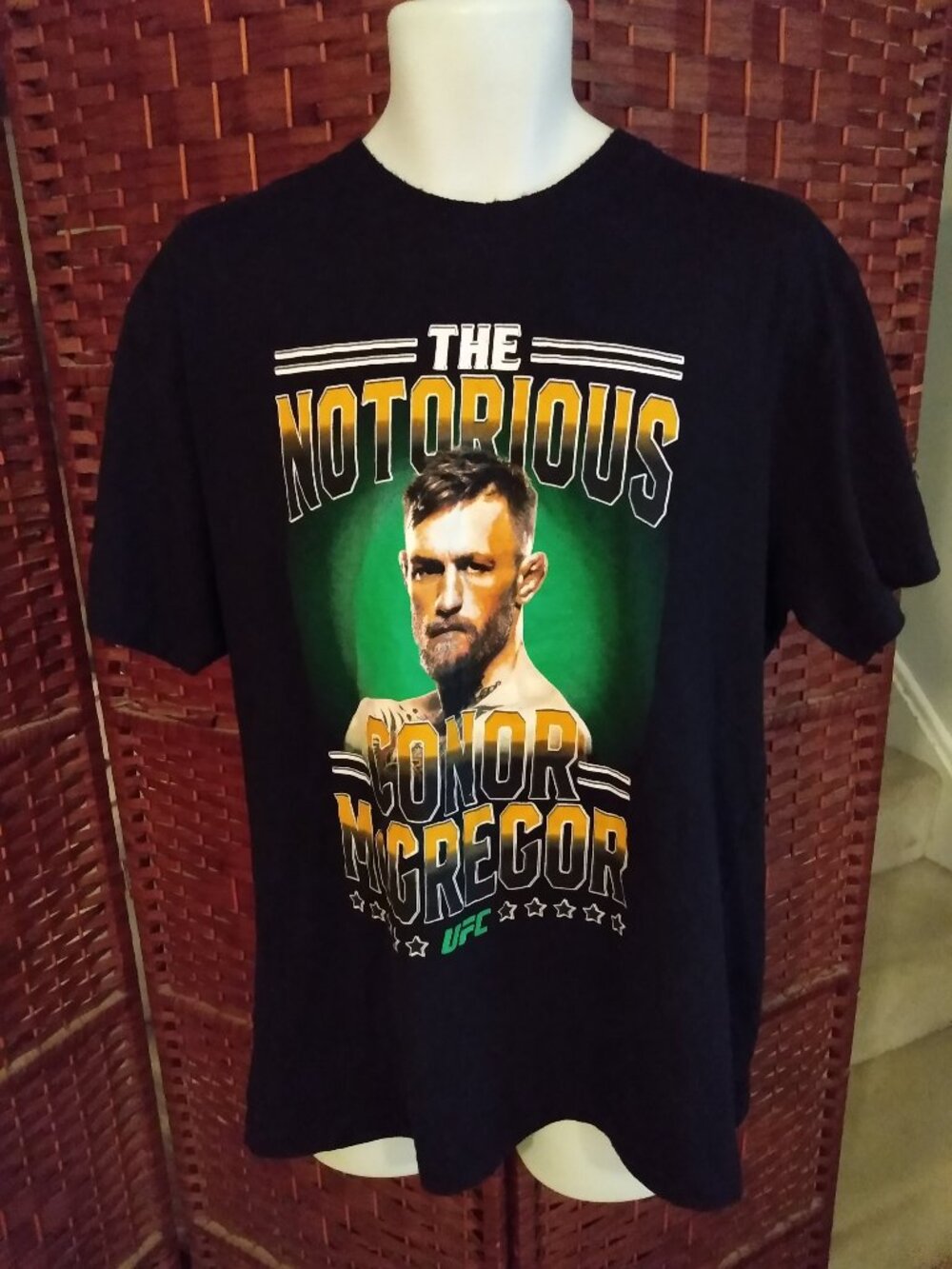 The Notorious Conor McGregor T shirt UFC Men's XL